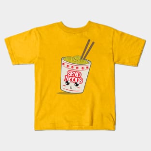 Send Noods - Kawaii Noodles Kids T-Shirt